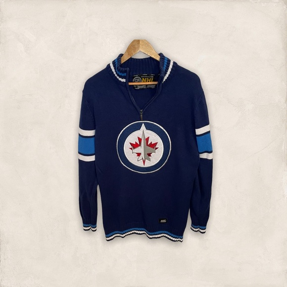 NHL Other - Mens Licensed NHL Winnipeg Jets Knit Sweater